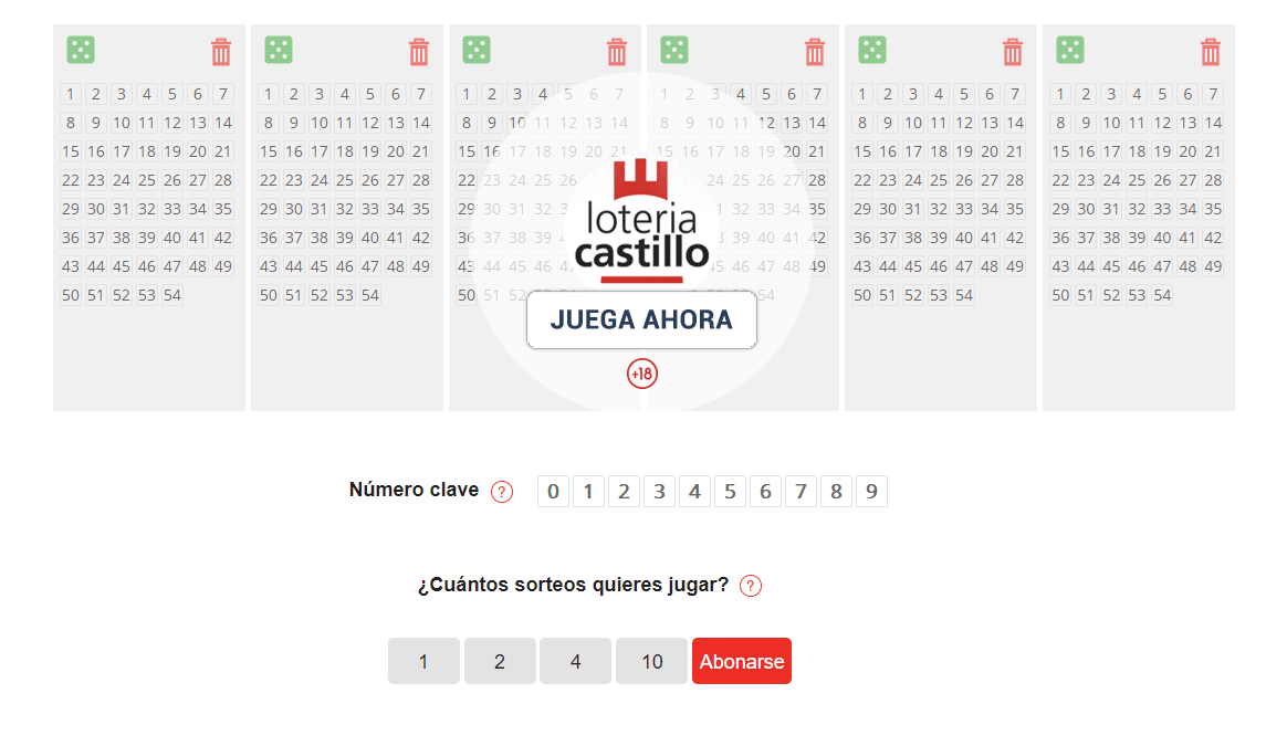 Jugar online a El Gordo de la Primitiva
